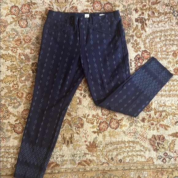 GAP Pants - GAP Navy Patterned Pants